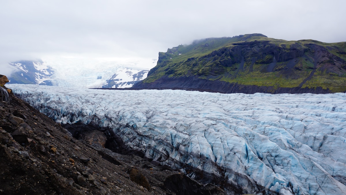 Glacial landscape in Alaska